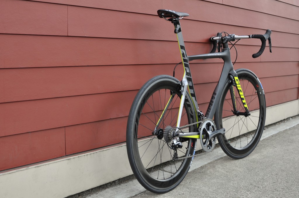 the giant propel: not bad for a "rain" bike.