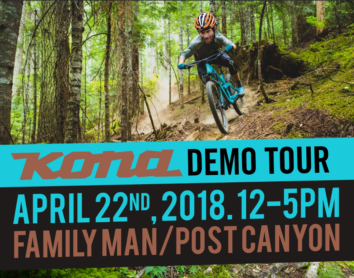 2018 Kona Bicycle Mountain Bike Demo Tour